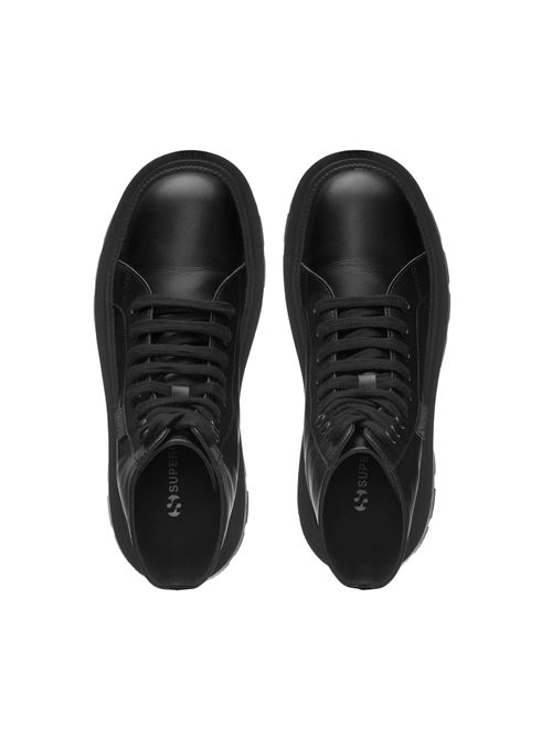 Stivali 3051 Alpina Apex High Vegan Material Total Black SUPERGA | S5123YWBLACK