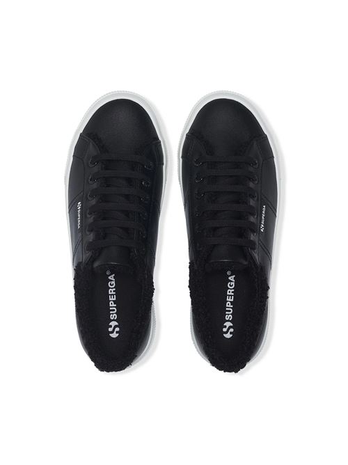 Scarpe 2740 Platform Vegan Material Black SUPERGA | S7133KWBLACK