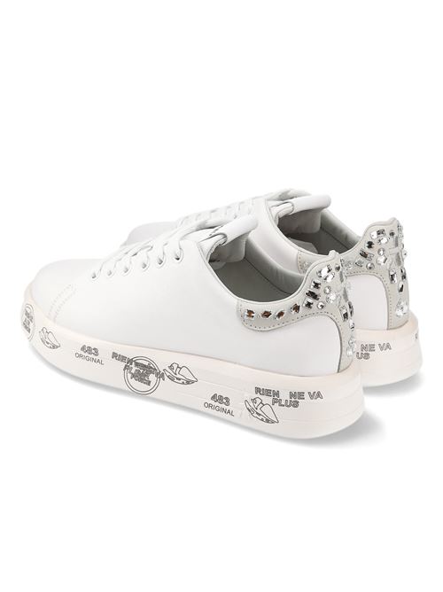 Scarpe  Belle 6712 Sneaker donna in pelle bianca PREMIATA | BELLE6712