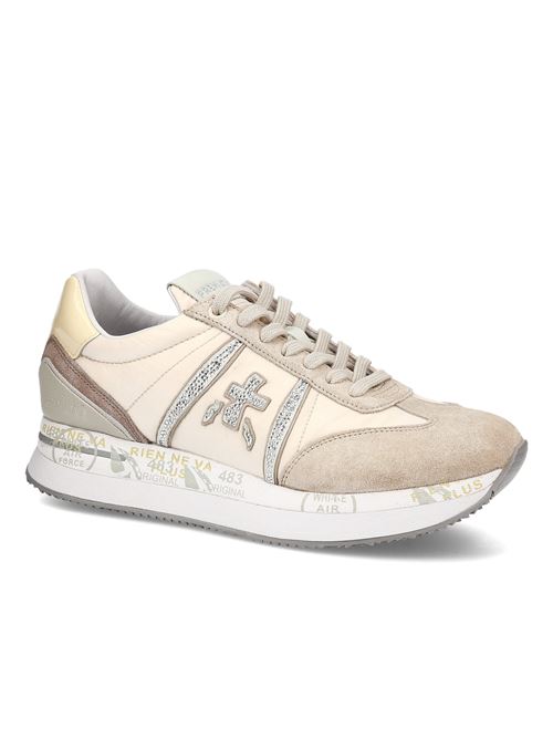 Scarpe in pelle e camoscio colore beige PREMIATA | CONNY6671