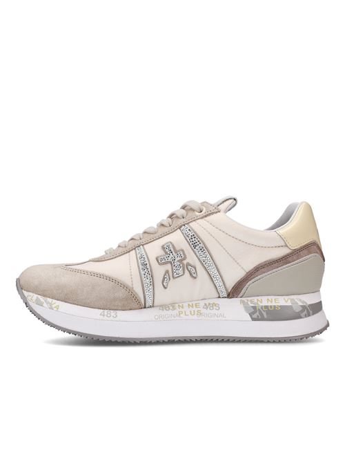 Scarpe in pelle e camoscio colore beige PREMIATA | CONNY6671