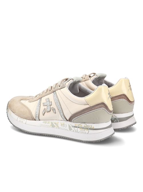 Scarpe in pelle e camoscio colore beige PREMIATA | CONNY6671