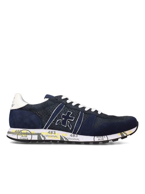 Scarpe in camoscio colore blu PREMIATA | ERIC6607